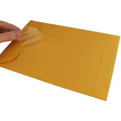 500pcs Circular Transparent Self-adhesive Stickers Roll DIY Gift Wrap Label