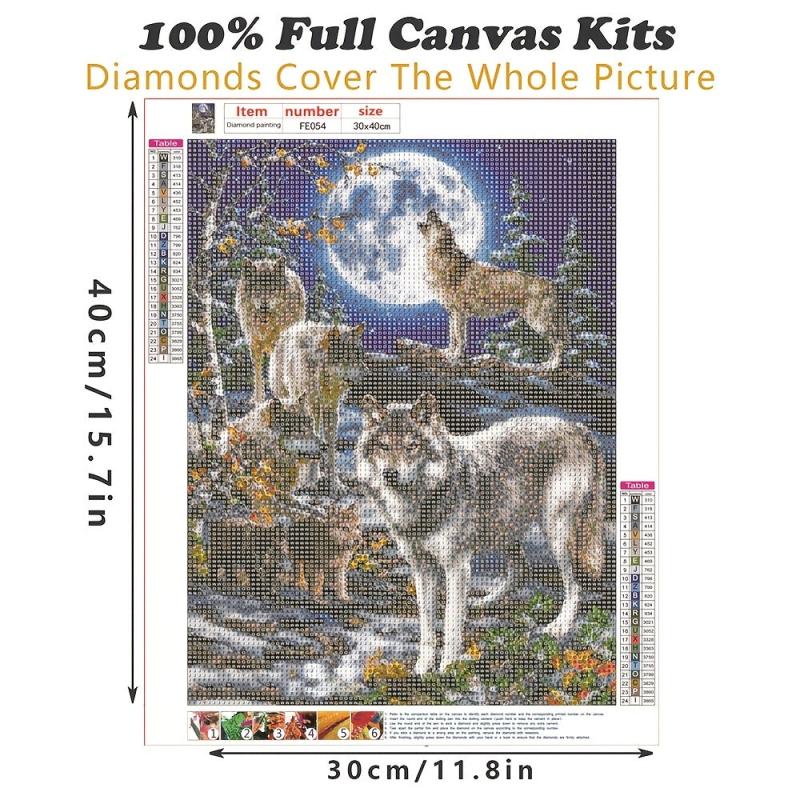 8X15 7 Inches 30 40 Cm Artificial Diamond Painting Kit For Adults And Kids DIY