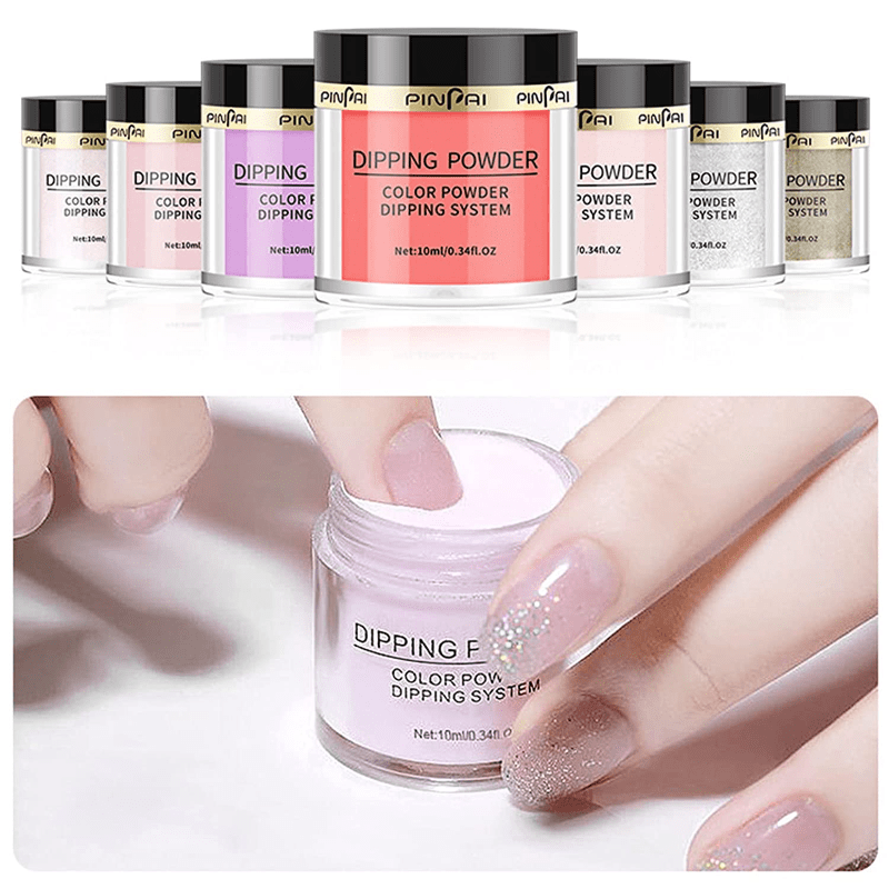 Nail Glitter Powder for Acrylic Nails Art Kit