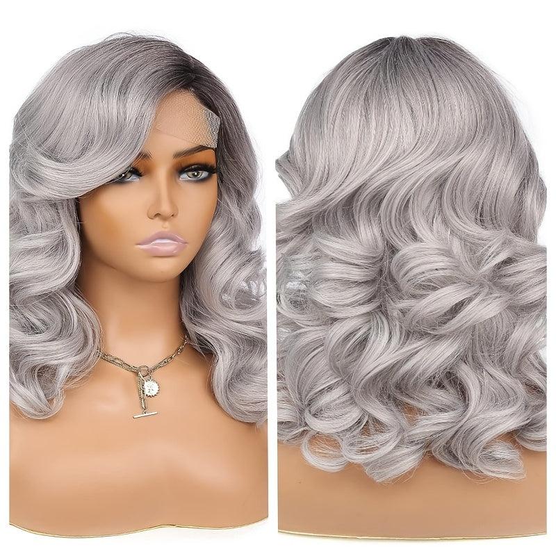 Short Curly Wig Heat Resistant Synthetic Fiber for Daily Decor Costume Props