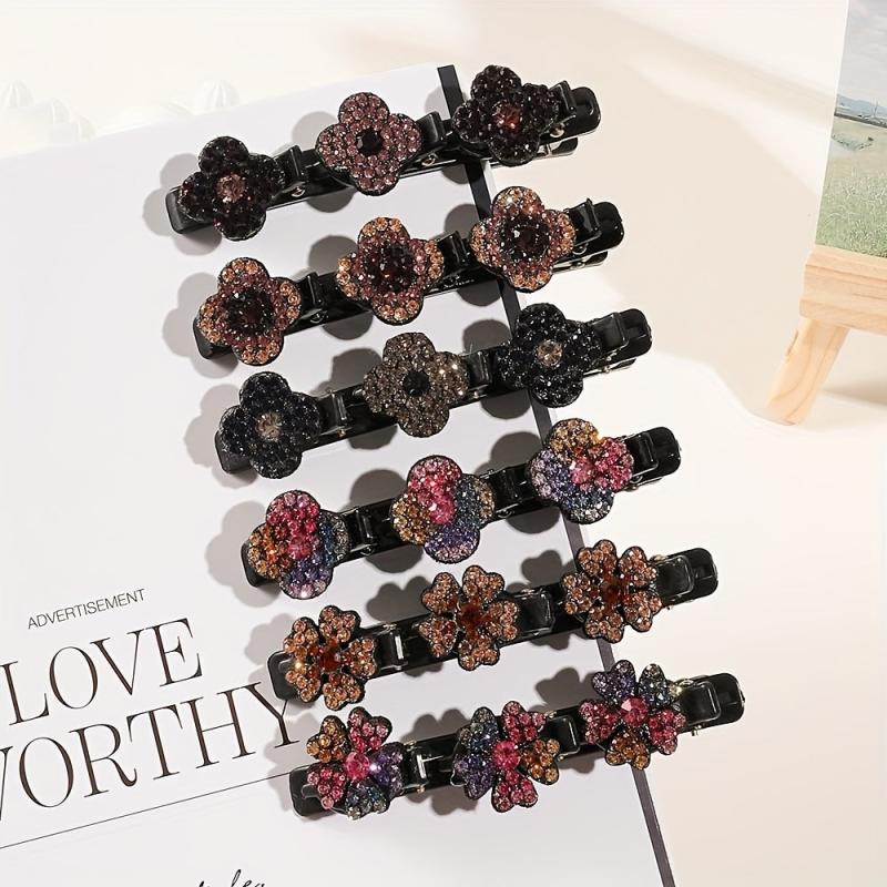Flowers Hair Clips Decorative Hair Accessory For Women Girl Summer