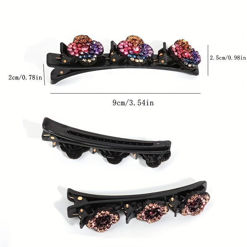 Flowers Hair Clips Decorative Hair Accessory For Women Girl Summer