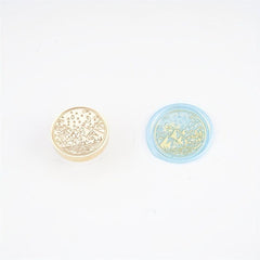 Wax Seal Stamp Brass Copper Head Embellishment Cards Wedding Invitation