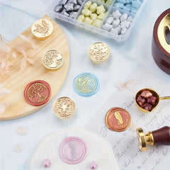 Wax Seal Stamp Brass Copper Head Embellishment Cards Wedding Invitation