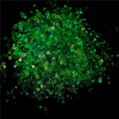 Luminous Bubble Beads Illusion Glass Round Beads DIY Nail Art Decorations