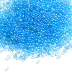 Luminous Bubble Beads Illusion Glass Round Beads DIY Nail Art Decorations