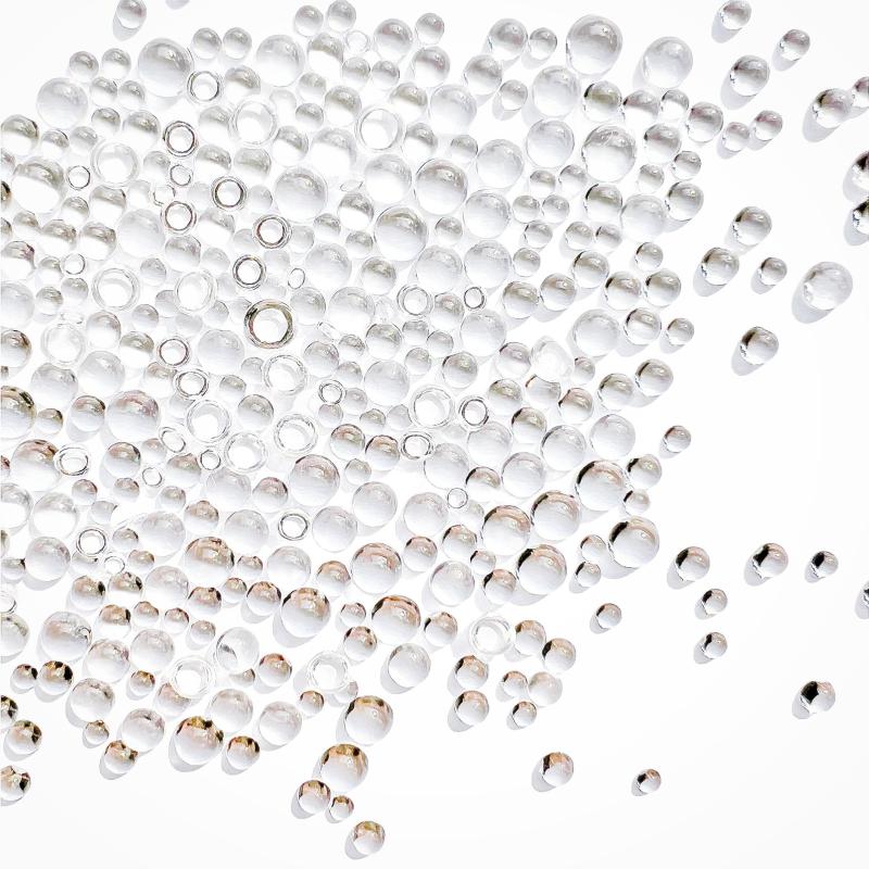 960pcs Round Dewdrop Resin Beads for DIY Crafts