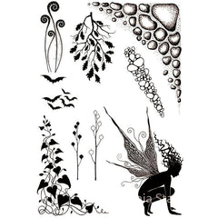 Cartoon Fairies Fairy Tale Rubber Stamp Transparent PVC Soft Seal Clear Stamp