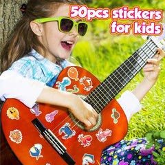 50pcs Ocean Fish Model Stickers Under The Sea Kids Vinyl Waterproof Sticker