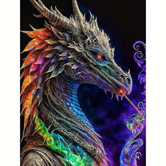 5D Diamond Painting Kit Animal Magic Dragon Gift Gem Art
