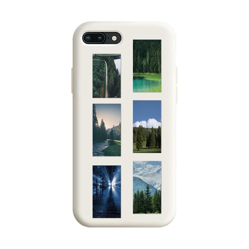 62pcs Green Forest Waterproof Stickers