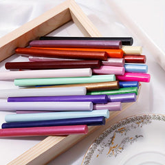 10pcs Wax Seal Stamp Small Wax Sticks for Cards Envelope Wedding Invitation