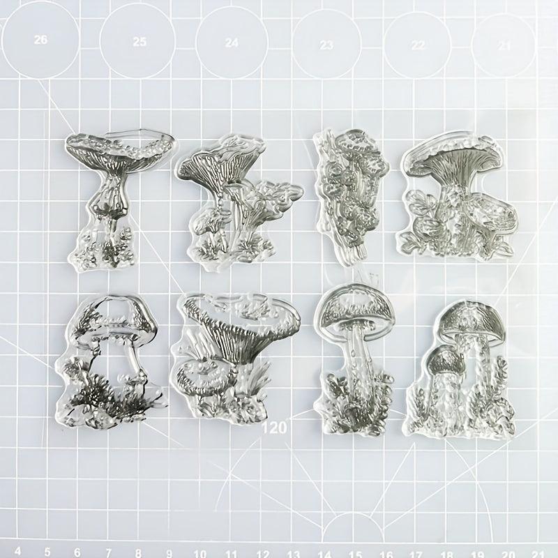 1pc Mushroom DIY Cartoon Stamp