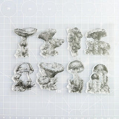 1pc Mushroom DIY Cartoon Stamp