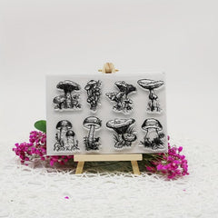 1pc Mushroom DIY Cartoon Stamp