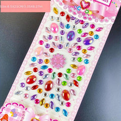 DIY Gem Crystal Acrylic Rhinestone Stickers