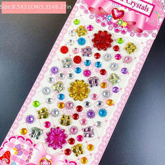 DIY Gem Crystal Acrylic Rhinestone Stickers