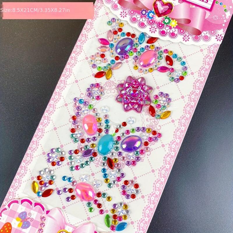 DIY Gem Crystal Acrylic Rhinestone Stickers