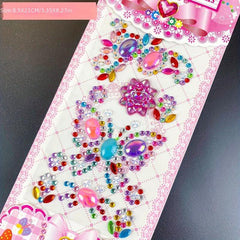 DIY Gem Crystal Acrylic Rhinestone Stickers