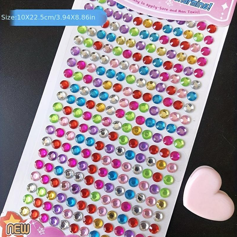 DIY Gem Crystal Acrylic Rhinestone Stickers