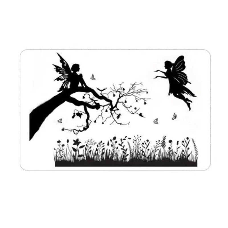 Fairy Girls Rubber Stamp PVC Clear Stamp DIY Scrapbooking Card Making