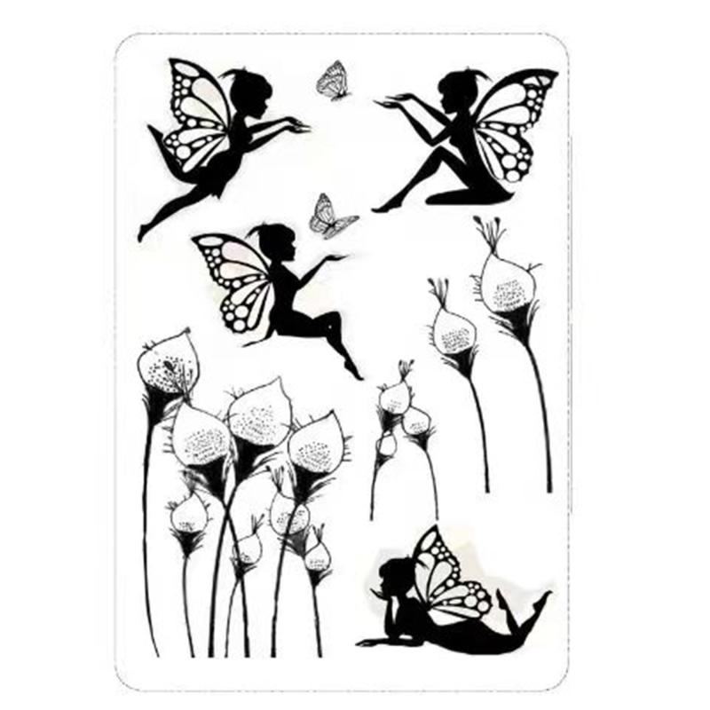 Fairy Girls Rubber Stamp PVC Clear Stamp DIY Scrapbooking Card Making