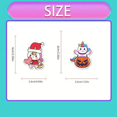 100 Pink Unicorn Vinyl Waterproof Stickers for Adults
