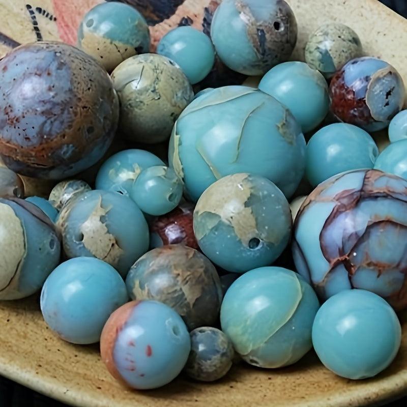Natural Shoushan Stone Beads for DIY Bracelet Making