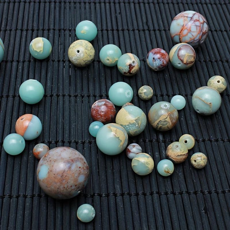 Natural Shoushan Stone Beads for DIY Bracelet Making