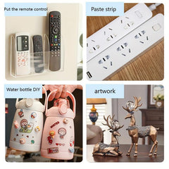 50pcs Acrylic Double sided Tape Transparent Removable Adhesive