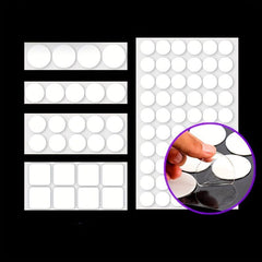 50pcs Acrylic Double sided Tape Transparent Removable Adhesive