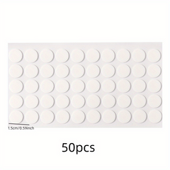 50pcs Acrylic Double sided Tape Transparent Removable Adhesive