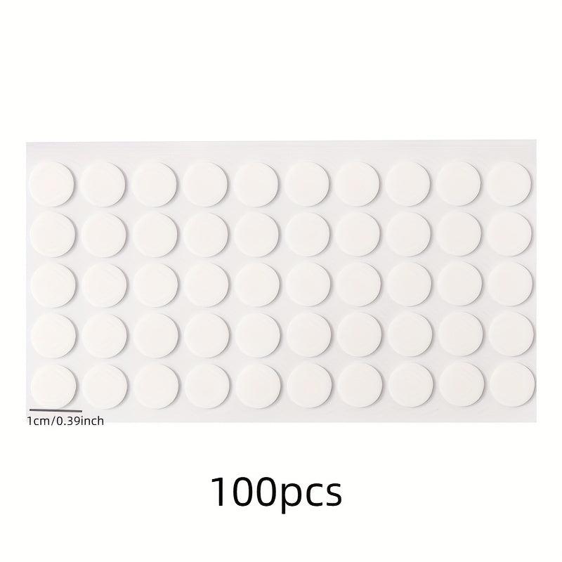 50pcs Acrylic Double sided Tape Transparent Removable Adhesive