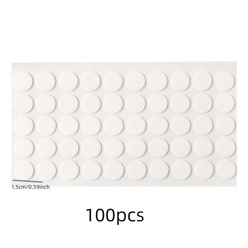 50pcs Acrylic Double sided Tape Transparent Removable Adhesive