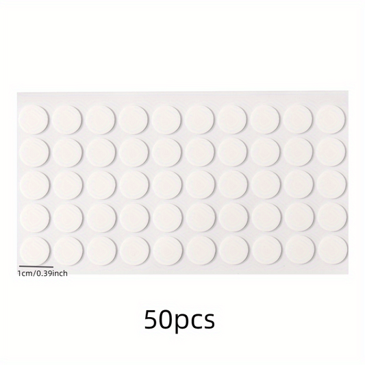 50pcs Acrylic Double sided Tape Transparent Removable Adhesive