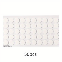 50pcs Acrylic Double sided Tape Transparent Removable Adhesive