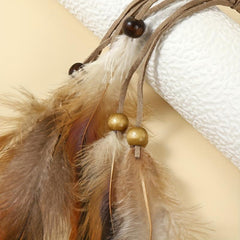 Summer Feather Headband Hair Rope Hair Accessories