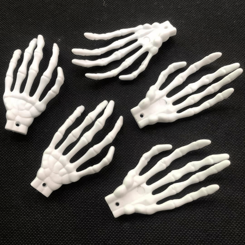 10pcs Skull Hand Halloween Party Skeletons Decoration