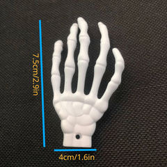 10pcs Skull Hand Halloween Party Skeletons Decoration