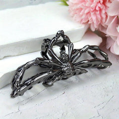 Halloween Spider Hair Clips Double Layer Alloy Clips