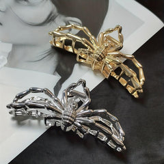 Halloween Spider Hair Clips Double Layer Alloy Clips