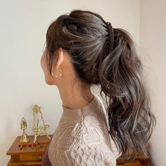 Frosted Claw Hair Clip