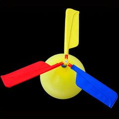 DIY Balloon Helicopter Toy for Science Education