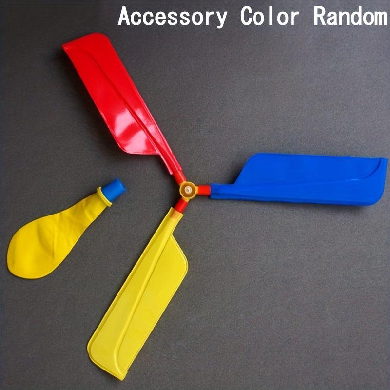 DIY Balloon Helicopter Toy for Science Education