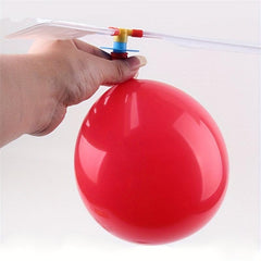 DIY Balloon Helicopter Toy for Science Education