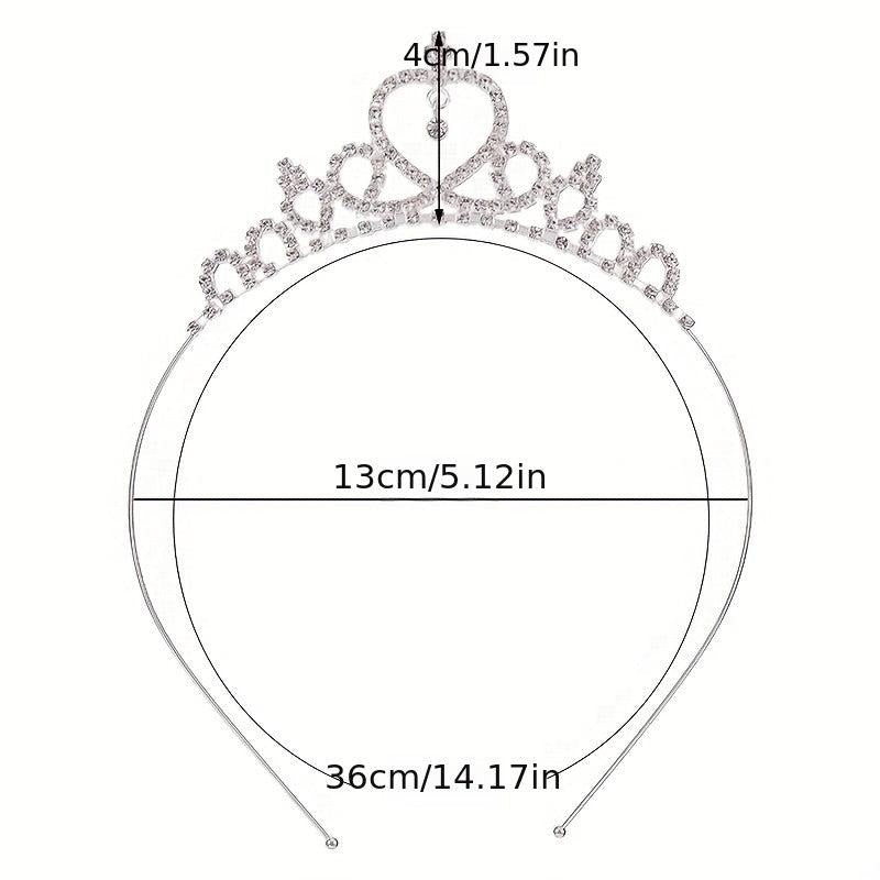 Hair Crown Princess Hair Accessories Bride Elegance Princess Crown Tiara