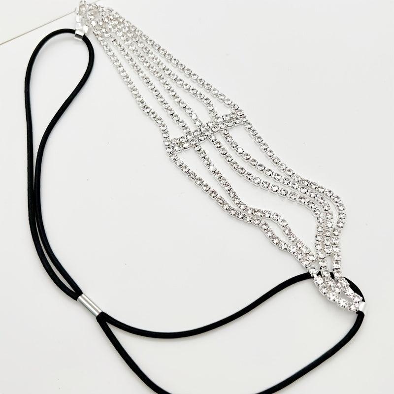 Temperament Princess Rhinestone Hair Band