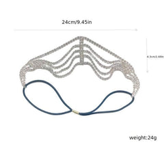 Temperament Princess Rhinestone Hair Band