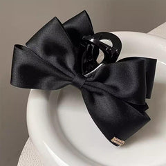Bow Hair Clip Polyester Hair Accessory