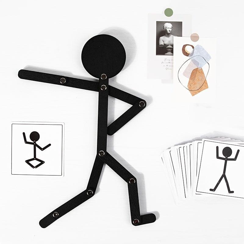 Kids Sports Wooden Man Toy